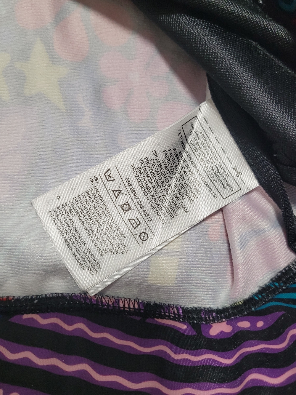Adidas Hattie Stewart Eyes Multicolor Graphic Track Jacket - Picture 9 of 11